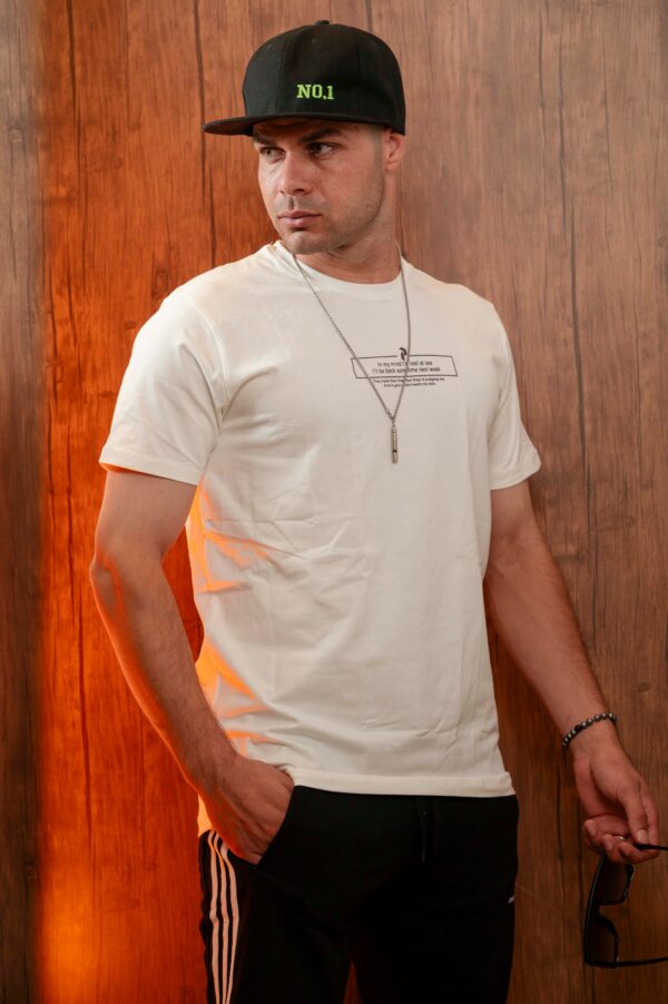 pexels-moh-adbelghaffar-17739734 Men Brand Logo Polo Collar T-shirt